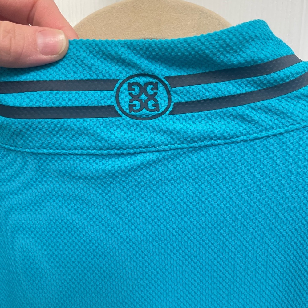 G/FORE Turquoise Quarter Zip Pullover - Picture 10 of 12